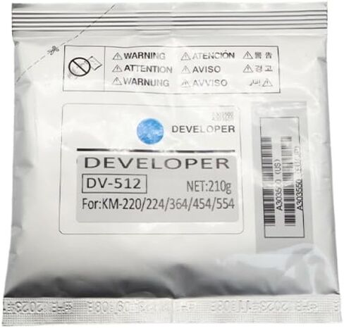 1PCS DV512 مسحوق المطور متوافق مع C224 C284 C364 C454 C554 C554E (M) in Saudi Arabia