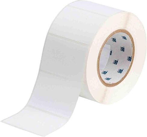 Brady THT-19-488-1 3" Width x 2" Height, B-488 High Performance Polyester, Matte Finish White Thermal Transfer Printable Label (1000 per Roll) in Saudi Arabia