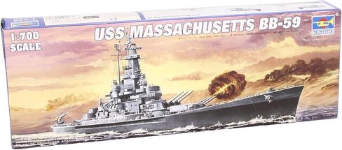 Trumpeter 1/700 USS Massachusetts BB59 Battleship Model Kit in Saudi Arabia