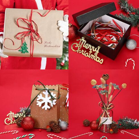 4 Roll Raffia Ribbon 1200 قدم Halloween Raffia Paper Paper Higiving Gift for Glugh Hights ، DIY Craft ، 300 قدم كل لفة (أخضر ، برتقالي ، بني عميق ، بني فاتح) in Saudi Arabia