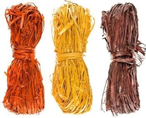 Fall Raffia Orange / Yellow / Brown 3oz in Saudi Arabia