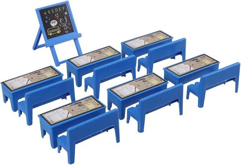 Vosarea 13PCS Frassroom Furniture Mini Steries for boy girl dollhous in Saudi Arabia