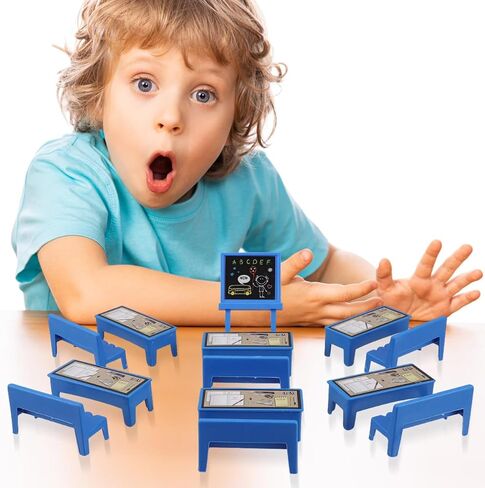 Vosarea 13PCS Frassroom Furniture Mini Steries for boy girl dollhous in Saudi Arabia