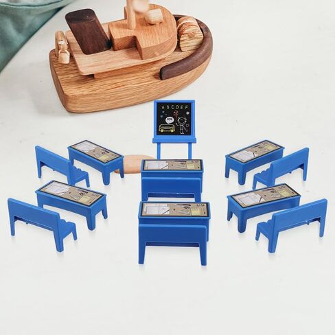 Vosarea 13PCS Frassroom Furniture Mini Steries for boy girl dollhous in Saudi Arabia