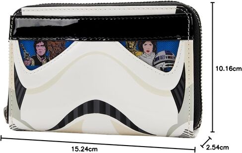 Loungefly Star Wars Scenes Return Of The Jedi Zip Around Wallet in Saudi Arabia