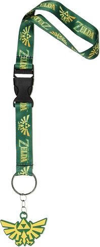 The Legend of Zelda Triforce Wrist Strap Lanyard for Keys and Wallets | Hand and Wrist Lanyard Strap Keychain for Men Women in Saudi Arabia