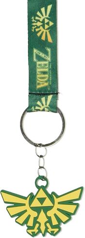 The Legend of Zelda Triforce Wrist Strap Lanyard for Keys and Wallets | Hand and Wrist Lanyard Strap Keychain for Men Women in Saudi Arabia