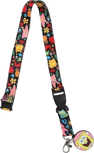 Spongebob Squarepants Character Group Shot 22" Lanyard in Saudi Arabia