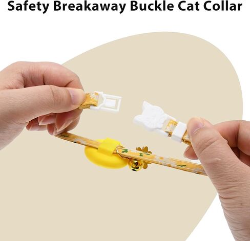 Aiitle Airtag Cat Cat - مشبك أمان قابل للفصل ، طوق قابل للتعديل من أجل الراحة للعطلات/التخييم (الوردي) in Kuwait