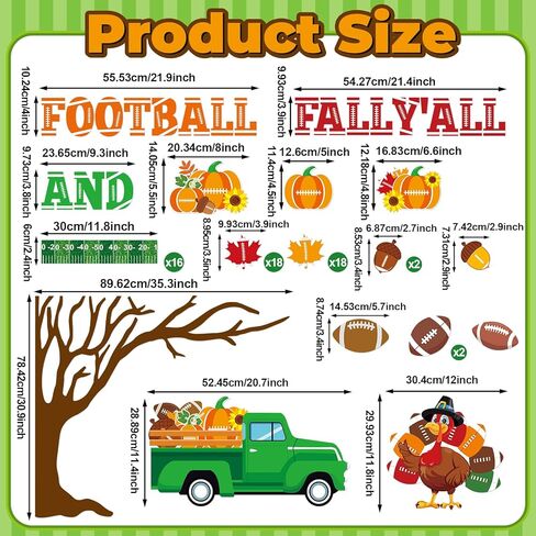 خريف كرة القدم ، مجموعة ألواح ، زخارف الفصول الدراسية الرياضية ، الخريف ، وقابل ، وقاطع اليقطين ، وورق كرة القدم ، in Kuwait