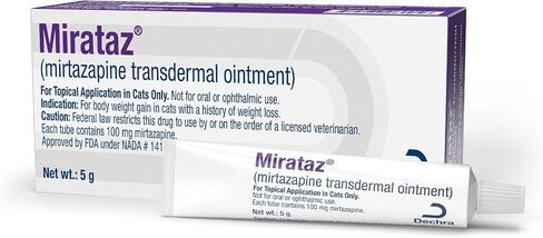 Mirataz (mirtazapine transdermal Ointment) for Cats, 5-g Tube in Saudi Arabia