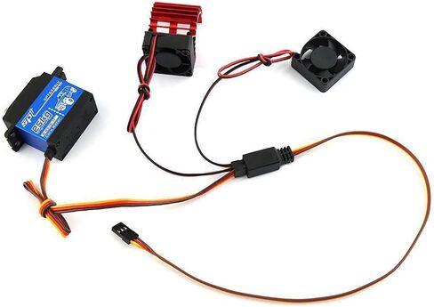Zorza 2PCS Servo Splitter Cable 1-to-4 Y Harness يؤدي إلى سلك الخائن لطائرات RC Cars Airplanes لمستقبل Servo ESC و Cannel in Kuwait