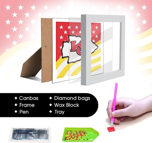 DIY 5D Diamond Painting Kits, Handmade Diamond Painting Kit, Exquisite Decorative Artwork, Perfect for Home and Office Art Creation in Kuwait