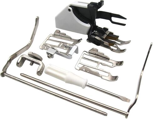 CKPSMS Brand - #P60443D 1SET Three Changeable Sole Walking Foot + Seam Guide Compatible with/Replacement for Bernina Brand Active Aurora Virtuosa Artista Sewing Machine in Saudi Arabia