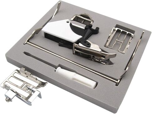 CKPSMS Brand - #P60443D 1SET Three Changeable Sole Walking Foot + Seam Guide Compatible with/Replacement for Bernina Brand Active Aurora Virtuosa Artista Sewing Machine in Saudi Arabia