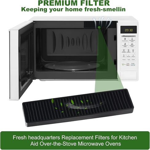 MDX61912701 Microwave Oven Top Vent Grille, Grille-Vent for Kenmore replaces 2119394 AH3535252 EA3535252 in Saudi Arabia