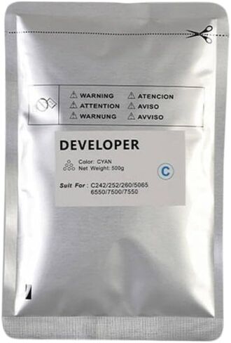 1pc 500g DC C5065 مطور متوافق مع النماذج DC C5065 C6550 C5065 6550 7500 7550 245 242 260 560 700 7780 CMYK (Y) in Saudi Arabia