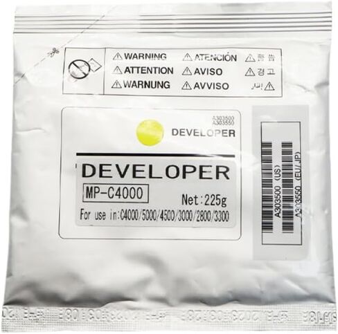 1PC مسحوق المطور العالمي متوافق مع MP C2800 C3300 C4000 C5000 نماذج (Y) in Kuwait