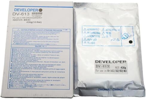 Compatible 1PC 500g DV613 Developer Powder for Use with C451 C550 C-650(M) in Saudi Arabia