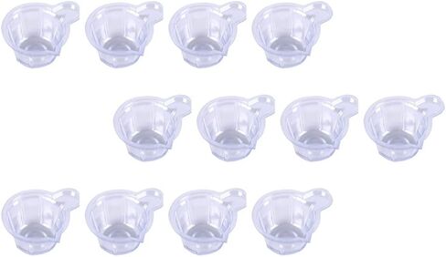 Excart 200pcs يمكن التخلص منها متاح أكواب خلط بلاستيكية واضحة 40 مل من راتنج الايبوكسي قياس أكواب مع تصميم فم مدبب لخلط الطلاء DIY مشاريع وراتنجات الراتنج in Saudi Arabia