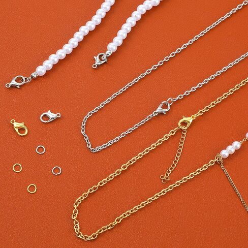 700pcs clasps جراد البحر لصنع المجوهرات ، مجموعة حلقات القفزة المفتوحة ، مشابك سوار معدني ، قلادة الإغلاق لموازم مجوهرات سلسلة مفاتيح السلسلة الرئيسية in Saudi Arabia