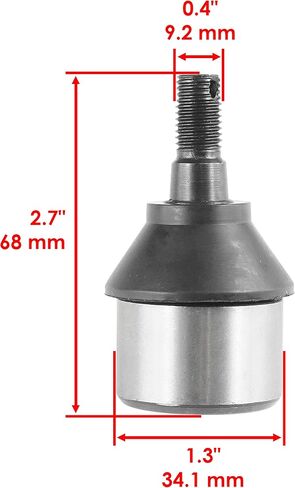 Caltric Lower Left A-arm متوافق مع Polaris Ranger 500 4x4 2005-2008 2011-2012 / Ranger Crew 500 4x4 2011 2012 w / ball consic in Saudi Arabia