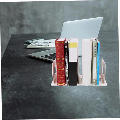 STOBOK سطح المكتب منظم البلاستيك للكتب مجلات وملفات التصميم الحد الأدنى لاستخدام مدرسة المكتب المنزلي الاستخدام in Kuwait