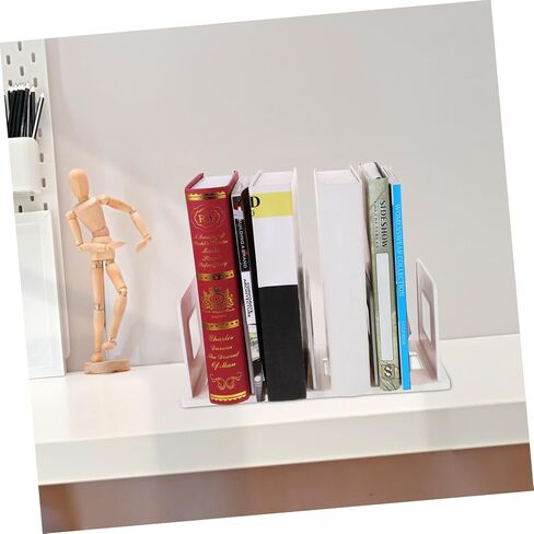 STOBOK سطح المكتب منظم البلاستيك للكتب مجلات وملفات التصميم الحد الأدنى لاستخدام مدرسة المكتب المنزلي الاستخدام in Kuwait