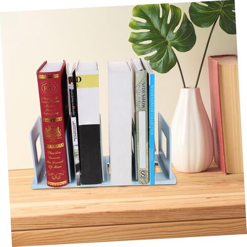Crafted Book Stands Minimalist Colors Decorative Book Holder Plastic Book End Book Holders in Saudi Arabia