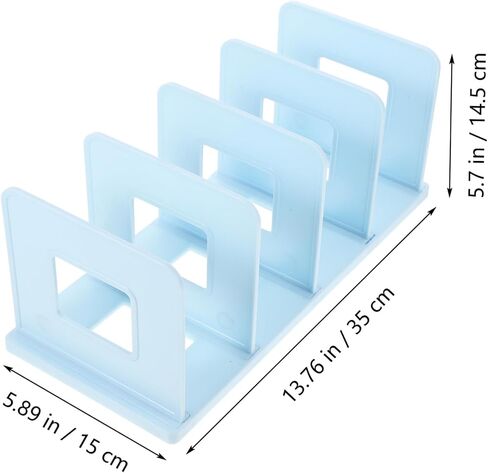 Crafted Book Stands Minimalist Colors Decorative Book Holder Plastic Book End Book Holders in Saudi Arabia