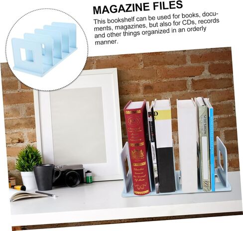 Crafted Book Stands Minimalist Colors Decorative Book Holder Plastic Book End Book Holders in Saudi Arabia
