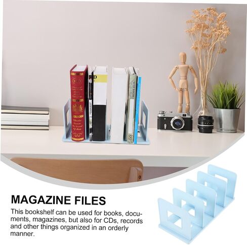 Crafted Book Stands Minimalist Colors Decorative Book Holder Plastic Book End Book Holders in Saudi Arabia