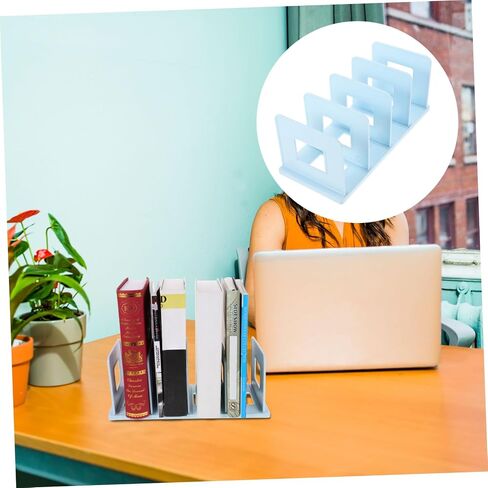 Crafted Book Stands Minimalist Colors Decorative Book Holder Plastic Book End Book Holders in Saudi Arabia