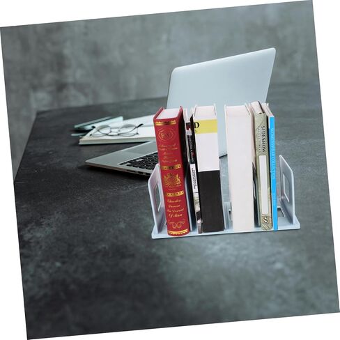 Crafted Book Stands Minimalist Colors Decorative Book Holder Plastic Book End Book Holders in Saudi Arabia