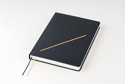 Hobonichi Techo Hon A5 2026 - Slash (Navy) (English ، Januar Start Planner) in Saudi Arabia