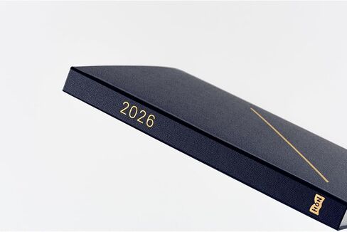 Hobonichi Techo Hon A5 2026 - Slash (Navy) (English ، Januar Start Planner) in Saudi Arabia