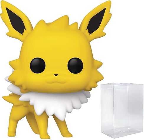 Pop Pokemon - Jolteon Funko Vinyl Figure (مجمعة مع حالة واقي الصناديق المتوافقة) ، متعدد الألوان ، 3.75 بوصة in Saudi Arabia