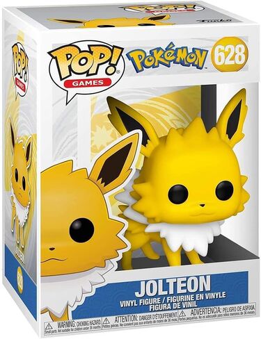 Pop Pokemon - Jolteon Funko Vinyl Figure (مجمعة مع حالة واقي الصناديق المتوافقة) ، متعدد الألوان ، 3.75 بوصة in Saudi Arabia