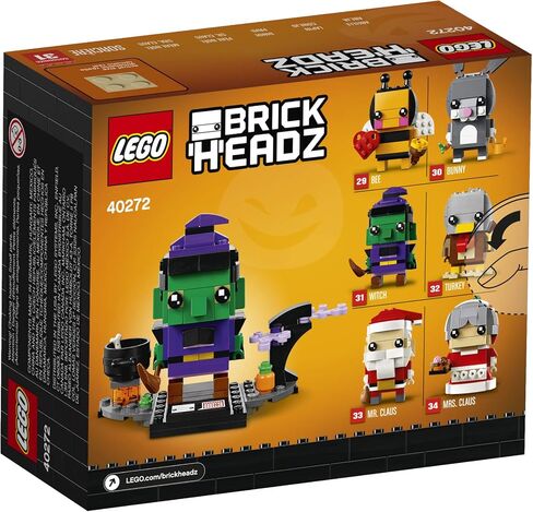 Lego Brickheadz Halloween Witch 40272 Building Kit (151 قطعة) in Saudi Arabia