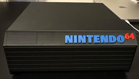 N64 Game Storage Case 18 خرطوشة الحامل علبة مربع درج 3D طباعة. in Saudi Arabia