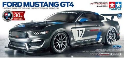 Tamiya 58664 1/10 RC Ford Mustang GT4 Race Car Kit, with TT-02 Chassis in Saudi Arabia