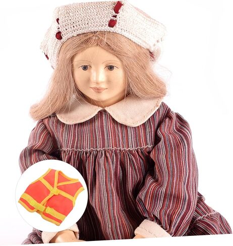 سترة عاكسة لمقياس BJD Dolls أرقام ملابس فريدة من نوعها سلامة لتعزيز الرؤية وقابلية اللعب سترة أنيقة لخزانة دمية خزانة الدمية in Saudi Arabia