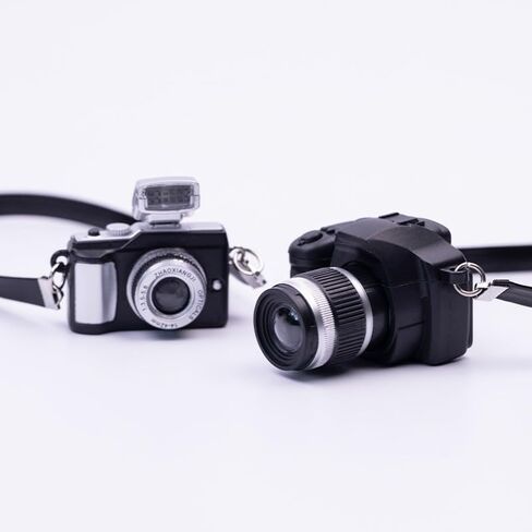 1pc Black 1: 4 Scale Mini Camera Prop Ornament Model Camera Camera ، Proper Camera Prop ، Miniature Camera ، Prop Camera ، Miniature Digital Camera Mini Decoration Accessories ， Dollhouse Accessories (WFA1141) in Saudi Arabia