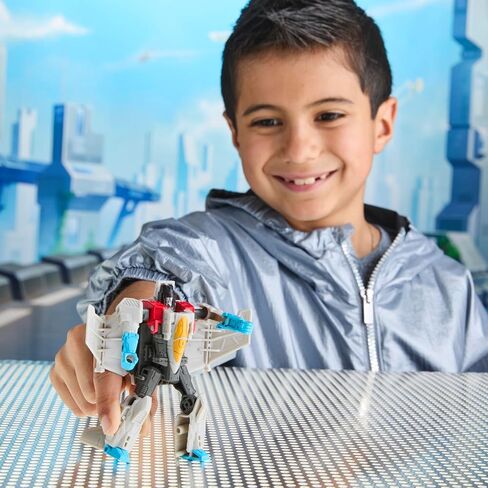 Transformers Cyberworld Starscream Changers Cyber ​​Changers بحجم 4 بوصات ، تغيير سريع إلى وضع النفاث ، ألعاب الروبوت للبنين والبنات 6 وما فوق in Saudi Arabia