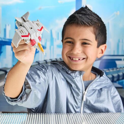 Transformers Cyberworld Starscream Changers Cyber ​​Changers بحجم 4 بوصات ، تغيير سريع إلى وضع النفاث ، ألعاب الروبوت للبنين والبنات 6 وما فوق in Saudi Arabia