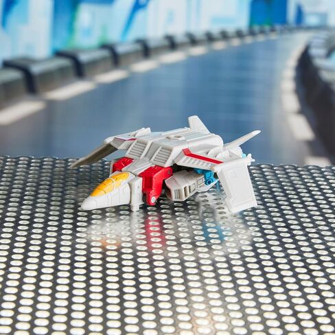 Transformers Cyberworld Starscream Changers Cyber ​​Changers بحجم 4 بوصات ، تغيير سريع إلى وضع النفاث ، ألعاب الروبوت للبنين والبنات 6 وما فوق in Saudi Arabia