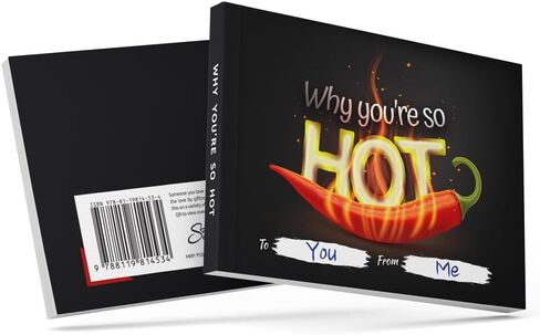 SoulScripted Books Why You're So Hot | Gift Journal for Couples, Boyfriends, Girlfriends | Couples Anniversaries, Birthday, Valentines Day in Saudi Arabia