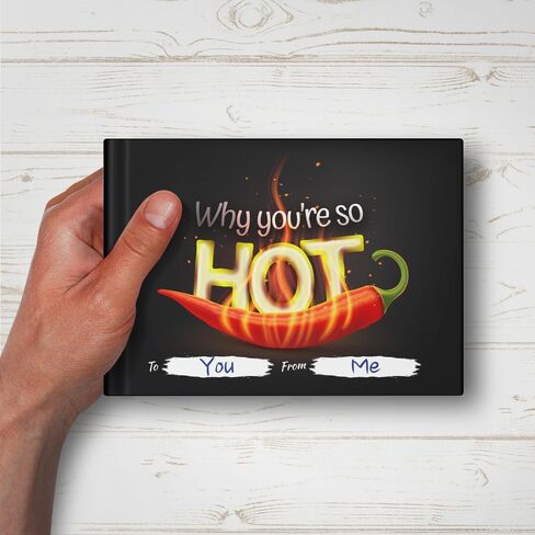 SoulScripted Books Why You're So Hot | Gift Journal for Couples, Boyfriends, Girlfriends | Couples Anniversaries, Birthday, Valentines Day in Saudi Arabia