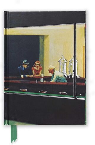 Edward Hopper: Nighthawks (Foiled Journal) (34) (Flame Tree Notebooks) in Saudi Arabia