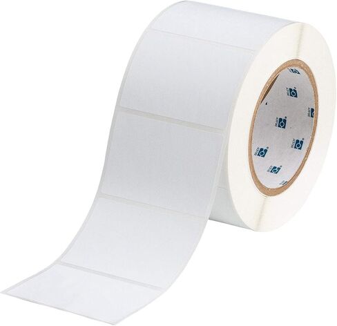 Brady THT-19-351-1 فينيل المقاومة للعبث فينيل نقل الملصقات القابلة للطباعة ، أبيض (1000 علامة لكل لفة ، لفة واحدة لكل حزمة) in Saudi Arabia